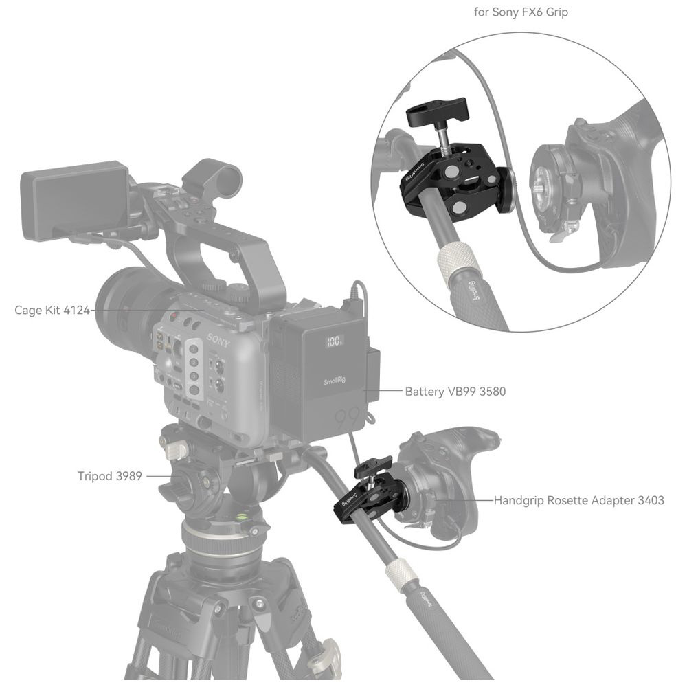 レンズサポート LS-9 ARRI 真っ青