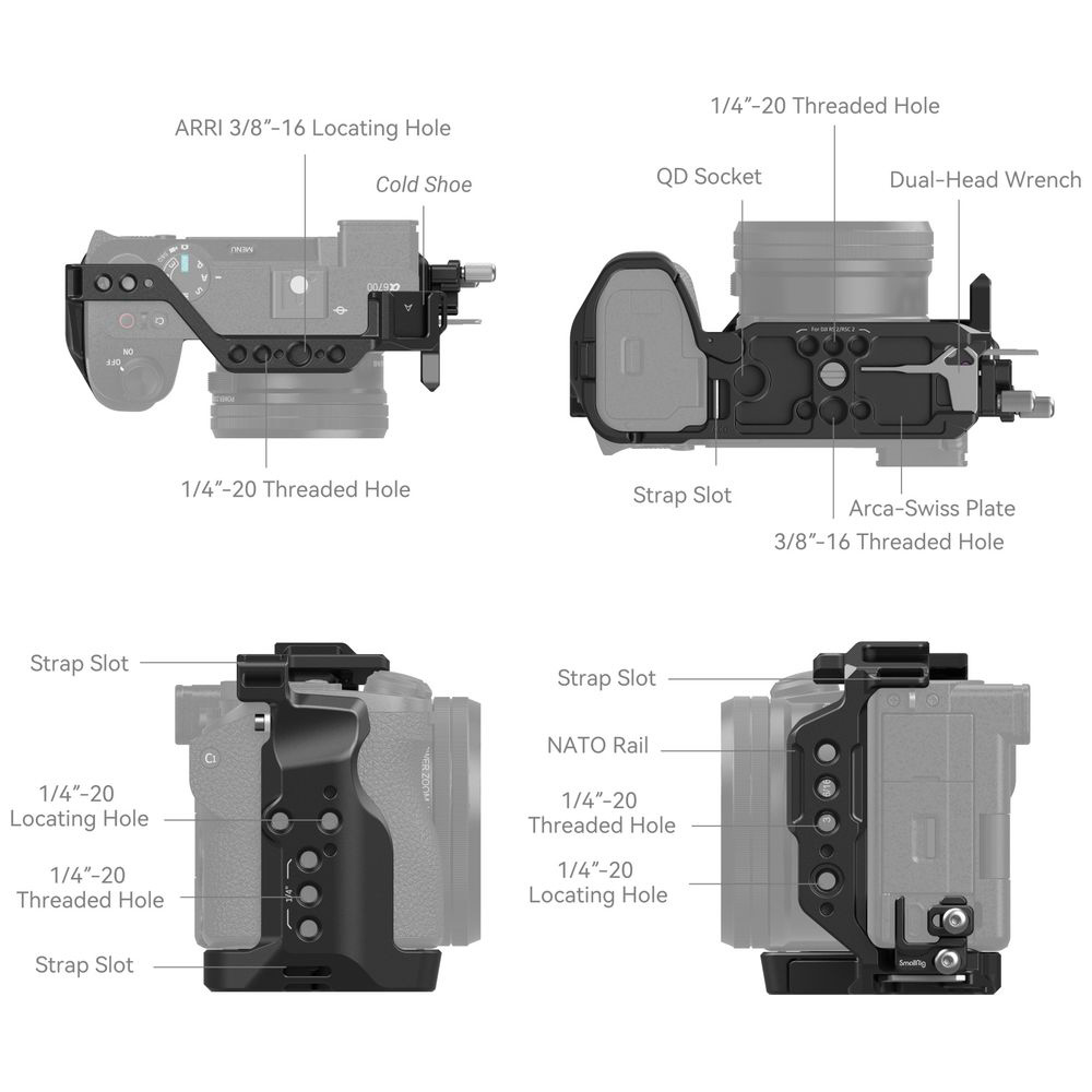 Sony Alpha 6700専用ケージキット 4336 SR4336｜の通販はソフマップ