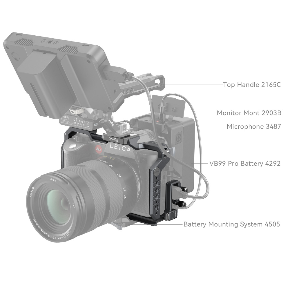 Leica SL2 / SL2-S用ケージキット4162 SmallRig SR4162｜の通販は