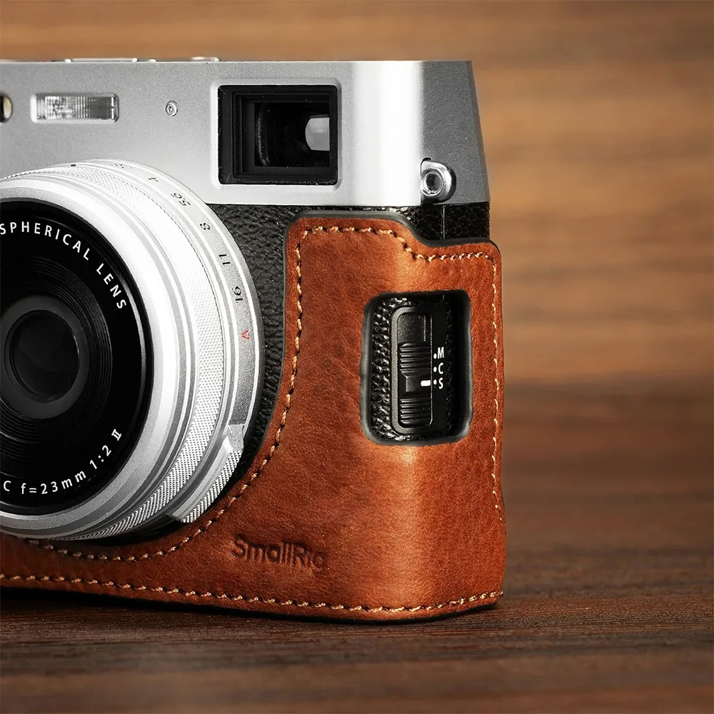 FUJIFILM X100VI用レザーハーフケースキット（ブラウン）4699 SR4699