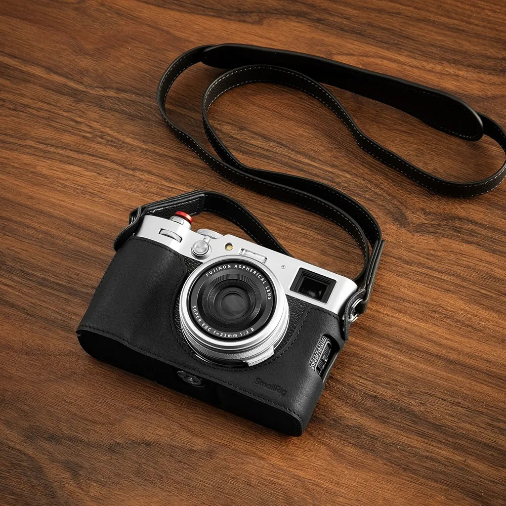 FUJIFILM X100VI用レザーハーフケースキット（ブラック）4700