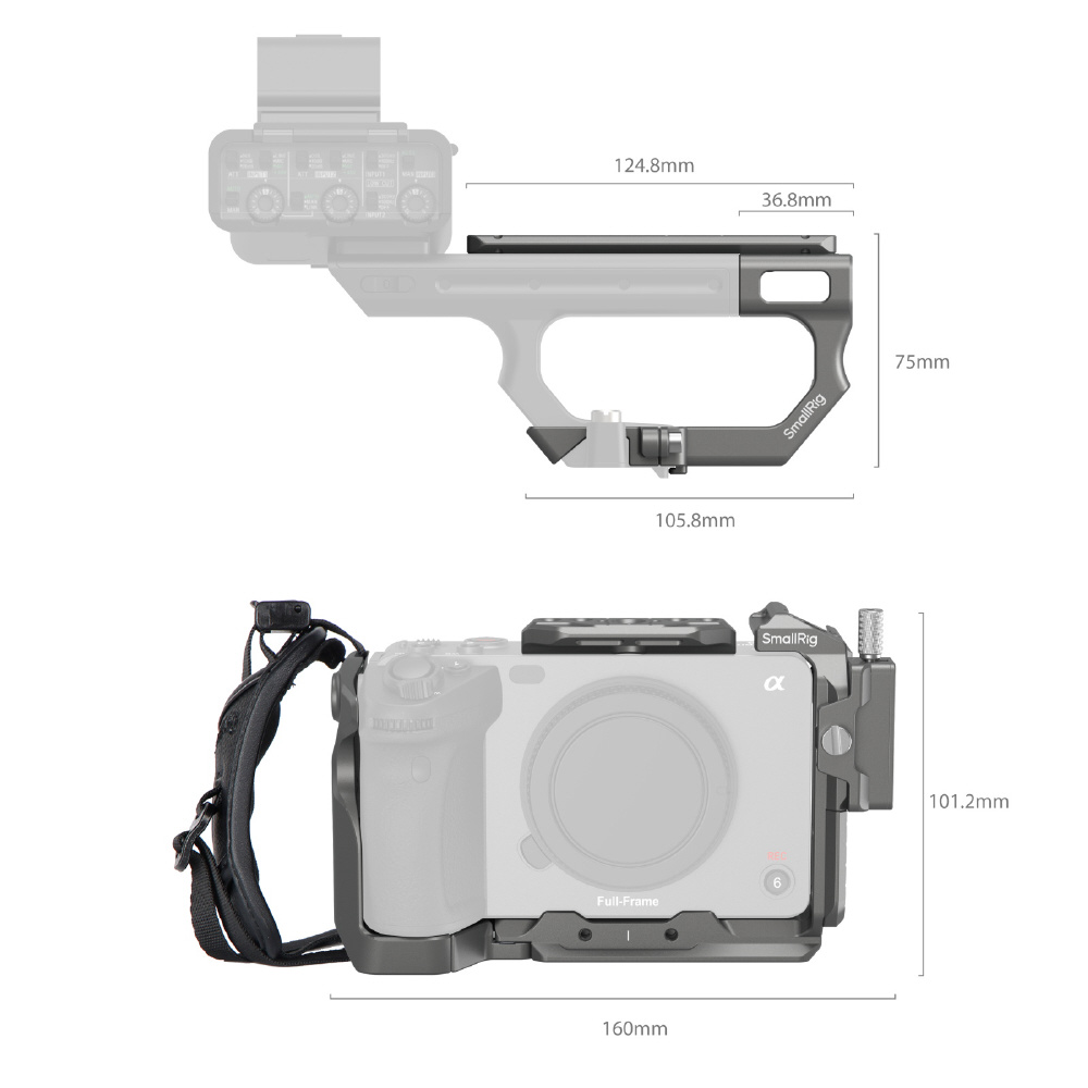 4771 Sony FX3 / FX30 用 HawkLock クイックリリース アドバンス 4771 Sony FX3 / FX30 用 HawkLock クイックリリース アドバンス
