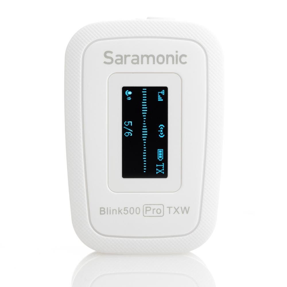 2.4Gワイヤレスマイクシステム　Saramonic BLINK500 PRO B1-JP　 デジタル一眼レフ、ビデオカメラ、スマホなどに簡単操作で高品質サウンドを提供！ Saramonic Blink500ProB1WJP