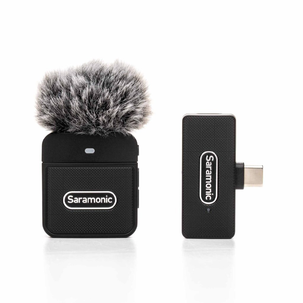 2.4G超小型ワイヤレスマイクシステム(送信機×1台、USB-C端子付き受信機×1台）　Saramonic Blink100 B5  スマートフォン、タブレット、デジタル一眼レフ カメラ、カムコーダー等に対応 Saramonic Blink100B5