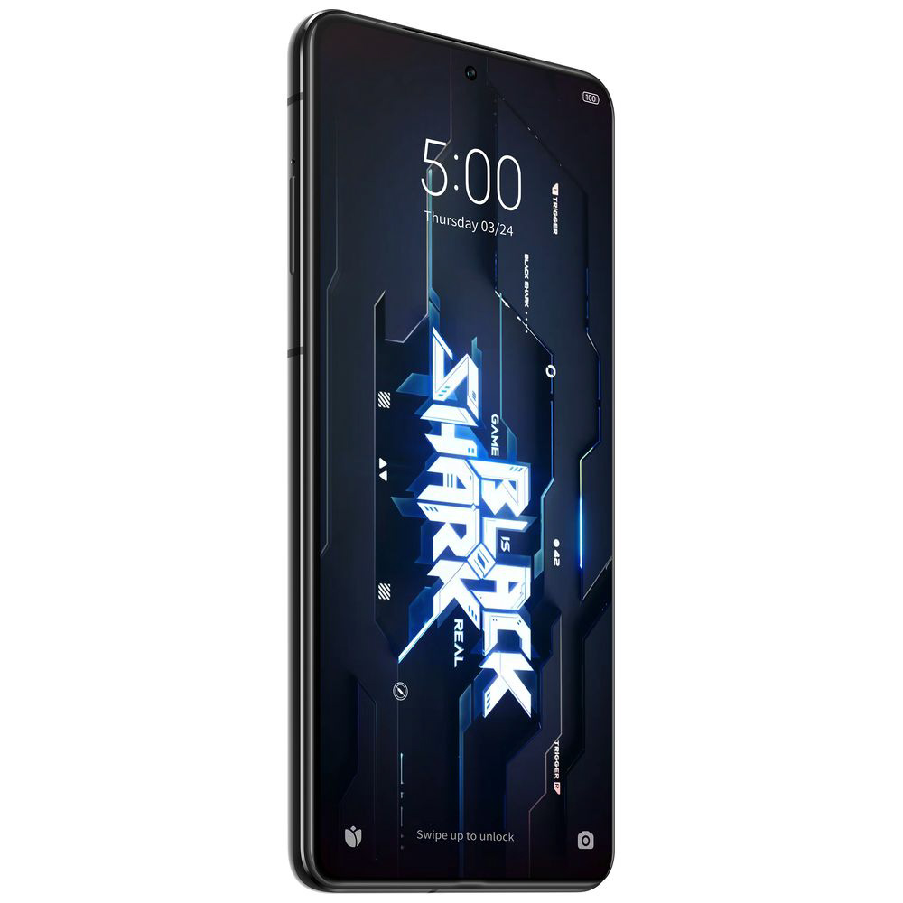 Black Shark 5 Pro 日本モデル「SHARK KTUS-H0」Snapdragon 8 Gen 1  6.67型・メモリ/ストレージ：12GB/256GB nanoSIM x2 DSDV対応 ドコモ/au/ソフトバンク対応 SIMフリースマートフォン  ブラック