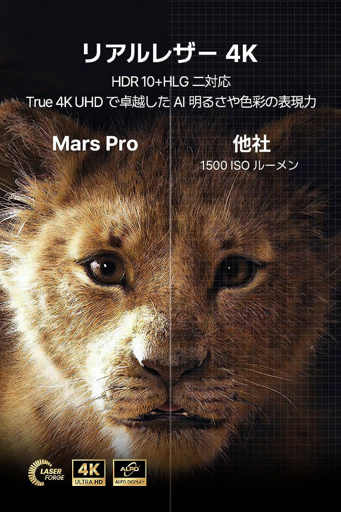 プロジェクター Dangbei Mars Pro Black DBX3PRO｜の通販はソフマップ