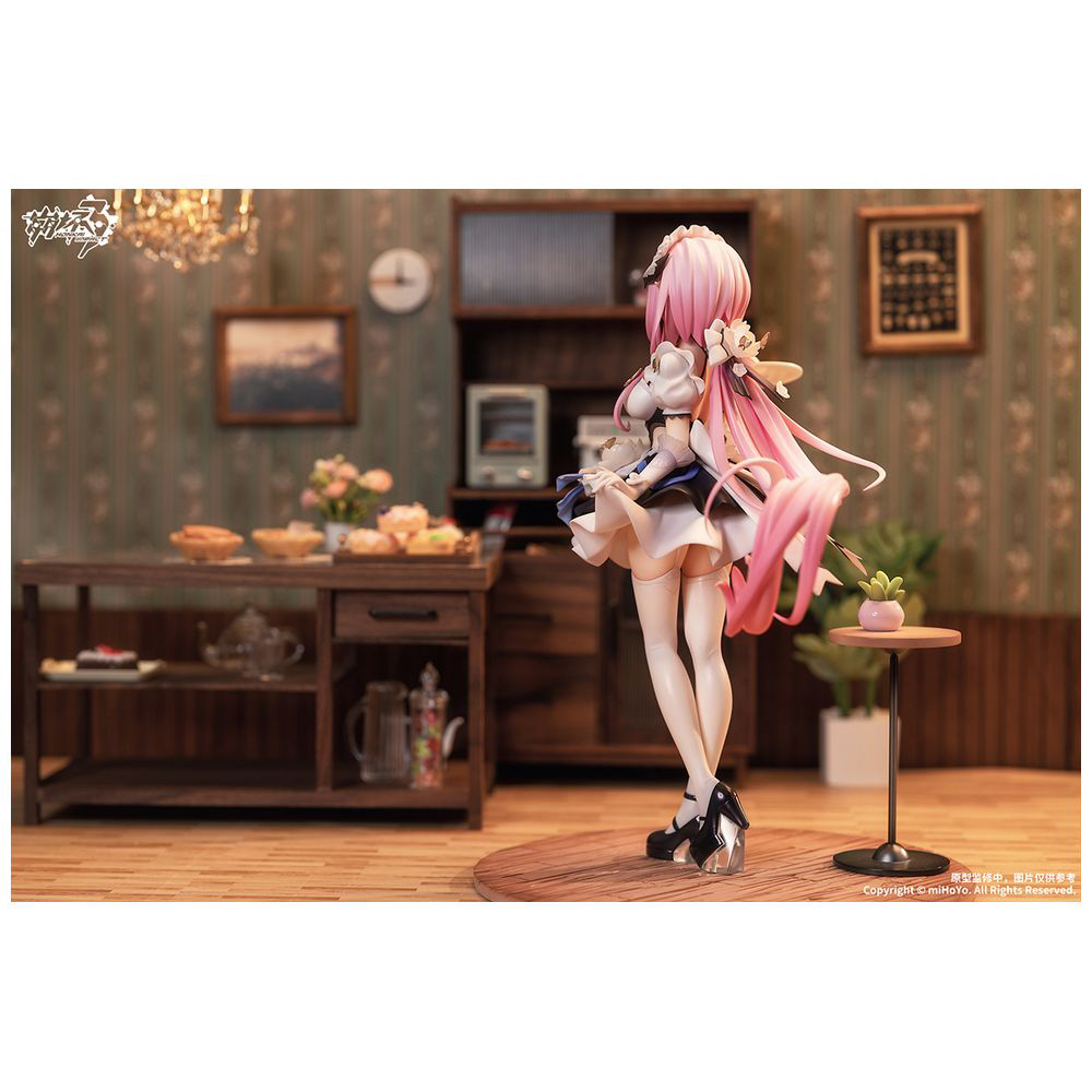 塗装済み完成品 1/7 崩壊3rd エリシア ピンクのメイドさん♪Ver.｜の ...