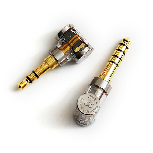 2.5mm to 4.4mm用イヤホンジャックアダプター クリアー DJ44A｜の通販