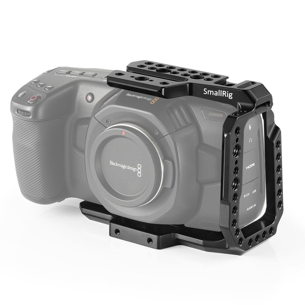 SmallRig Blackmagic Design Pocket シネマカメラ 4K専用ハーフケージ
