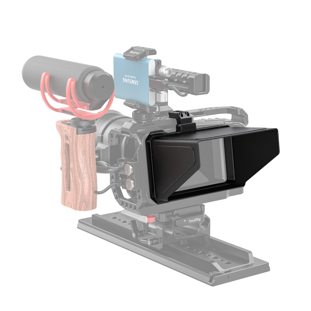 SmallRig BMPCC4K/6K専用サンフード2299 SmallRig ブラック VH2299｜の