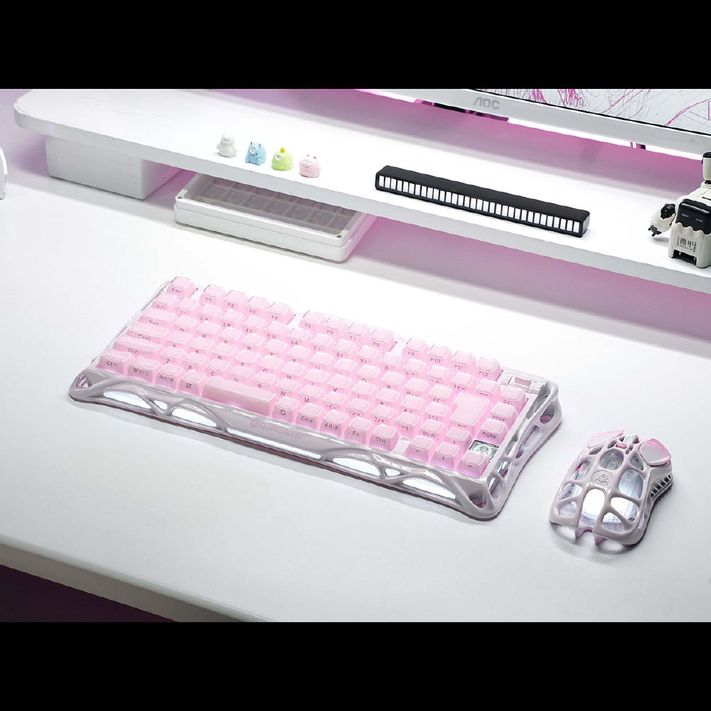 ゲーミングキーボード Mercury K1(JIS配列) サクラピンク GS