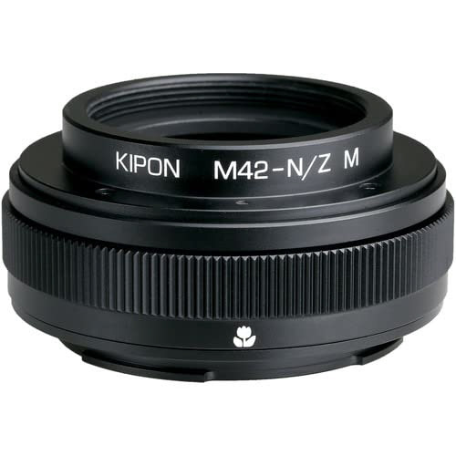 MINI ZOOM S 360-600mm ズームレンズ M42マウント マウントアダプター レンズ側：M42 ボディ側：ニコンZ KIPON M42-NIK
