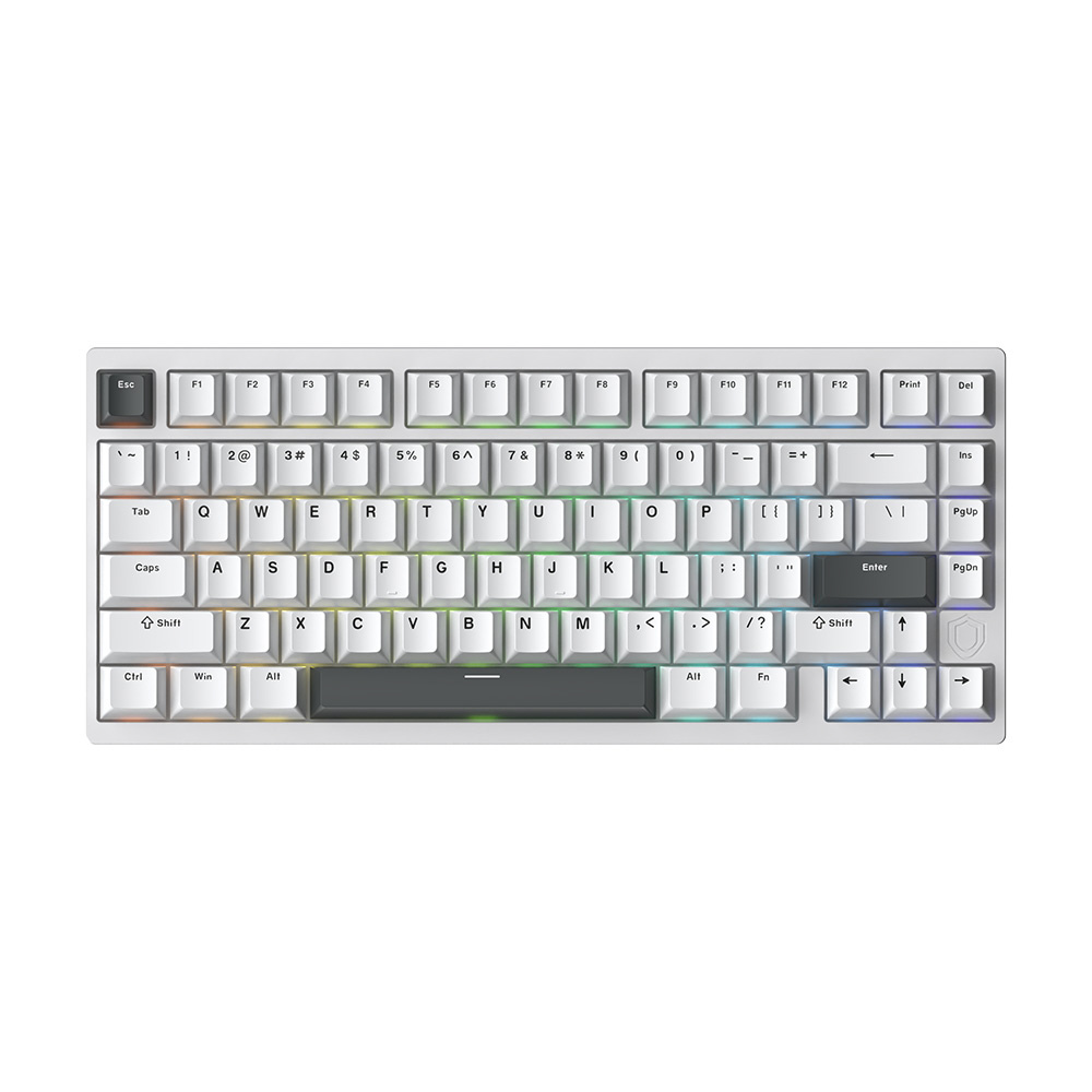 ゲーミングキーボード MG75 Pro(英語配列) シルバー IROK