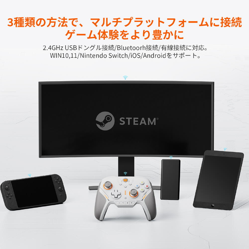 ゲームパッド ワイヤレス / 有線 Blitz 2 TMR(Switch対応