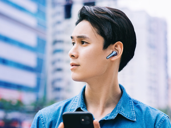 フルワイヤレスイヤホン ブルー EarFunAirPro3 [ワイヤレス フルワイヤレスイヤホン ブルー EarFunAirPro3 [ワイヤレス
