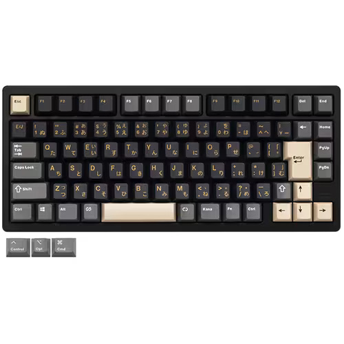 キーボード Rainy 75 Pro ブラック PR75BLK-JIS ［有線・ワイヤレス