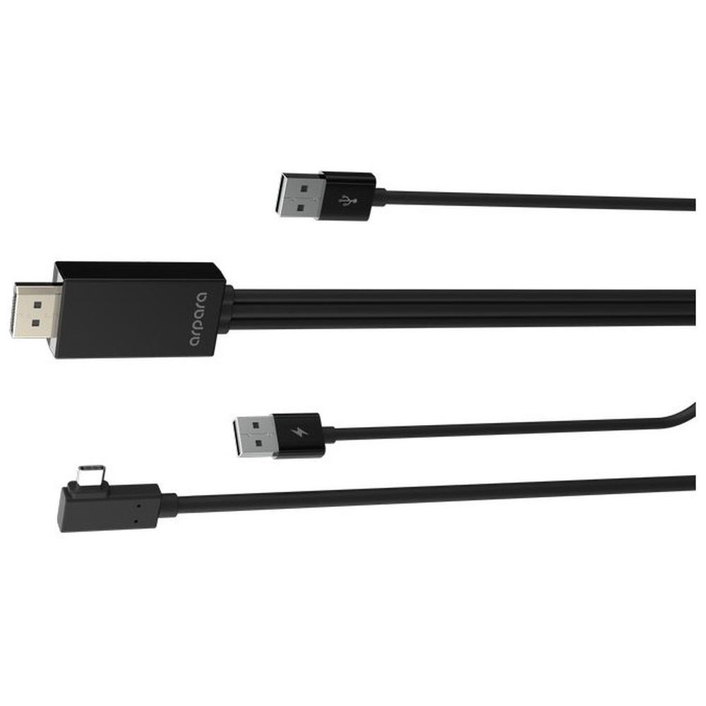 arpara DisplayPort 1.4 ケーブル arpara 黒 VRP3020