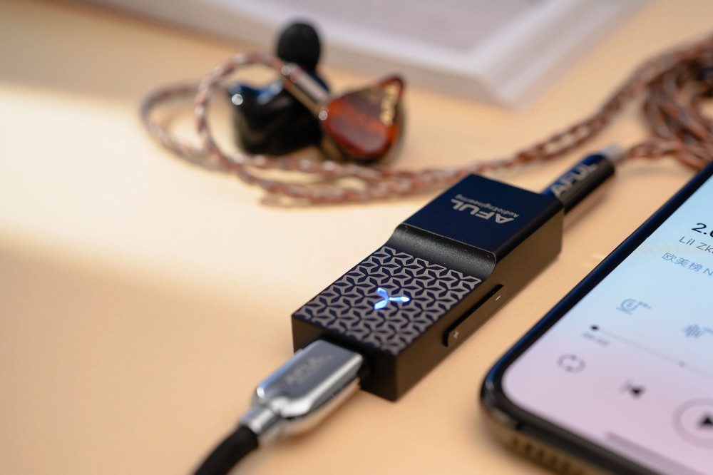 AudioQuest ヘッドホンアンプUSBDAC DragonFly Red（audioquest 