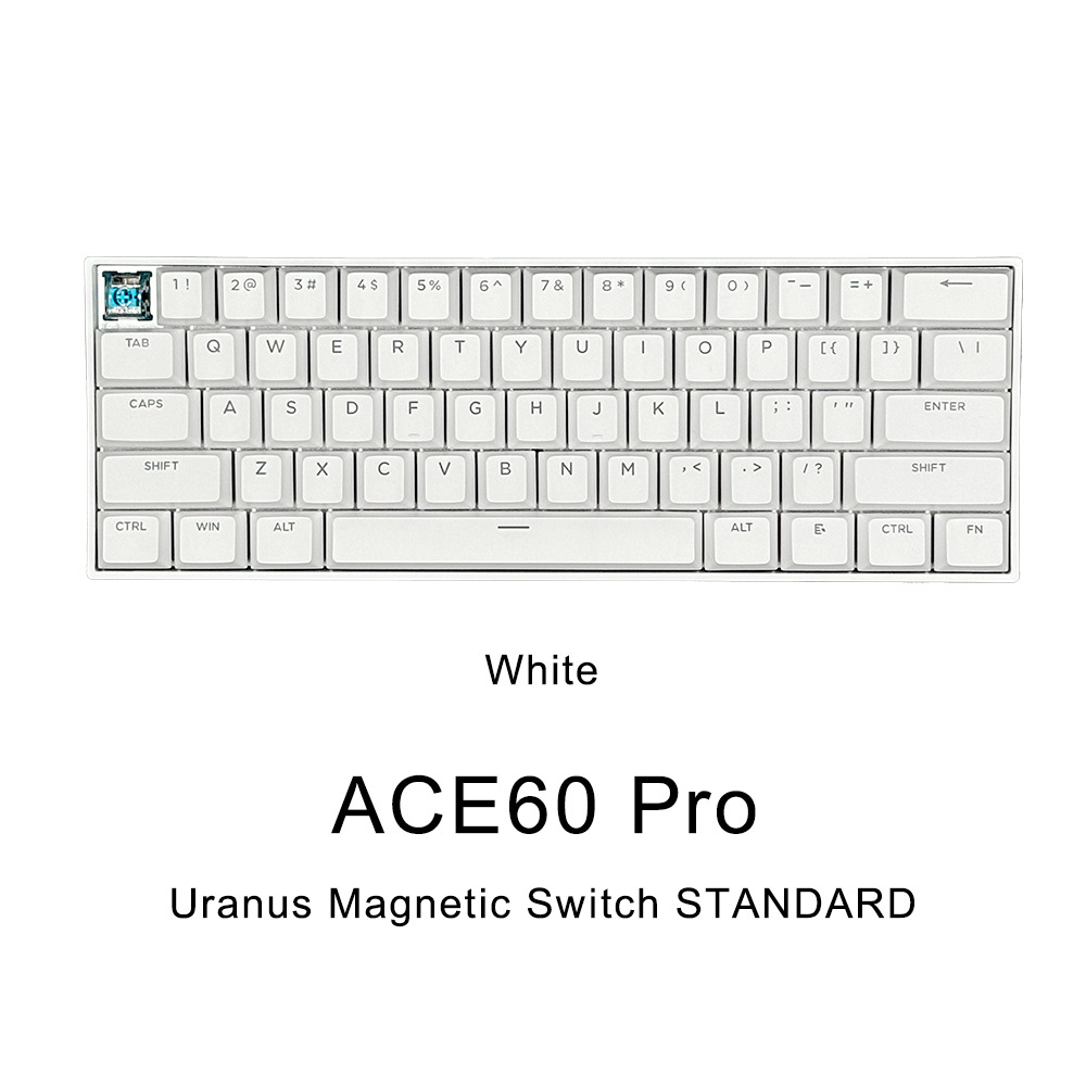 Ace 60 Pro White Uranus Magnetic Switch Standard｜の通販は