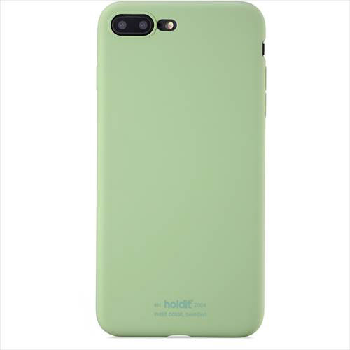 iPhone7Plus/8Plus用 ソフトタッチシリコーンケース HOLDIT Jade Green