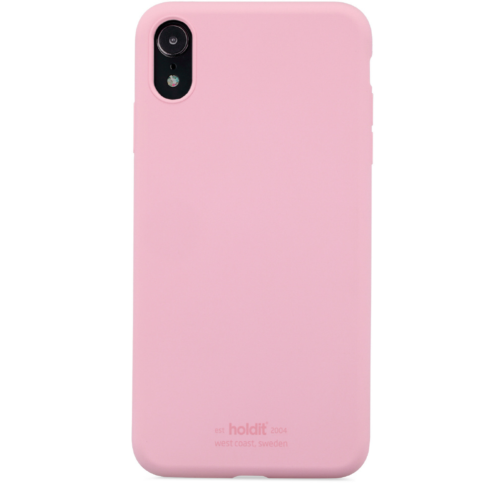 Iphonexr用 ソフトタッチシリコーンケース Holdit Light Pink 147 の通販はソフマップ Sofmap