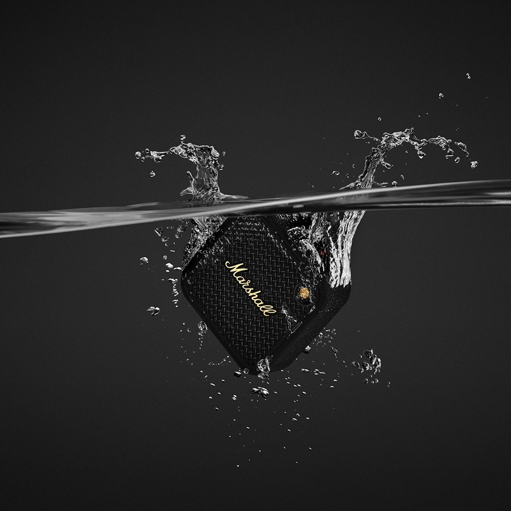 ブルートゥーススピーカー Willen II Black and Brass ブラック