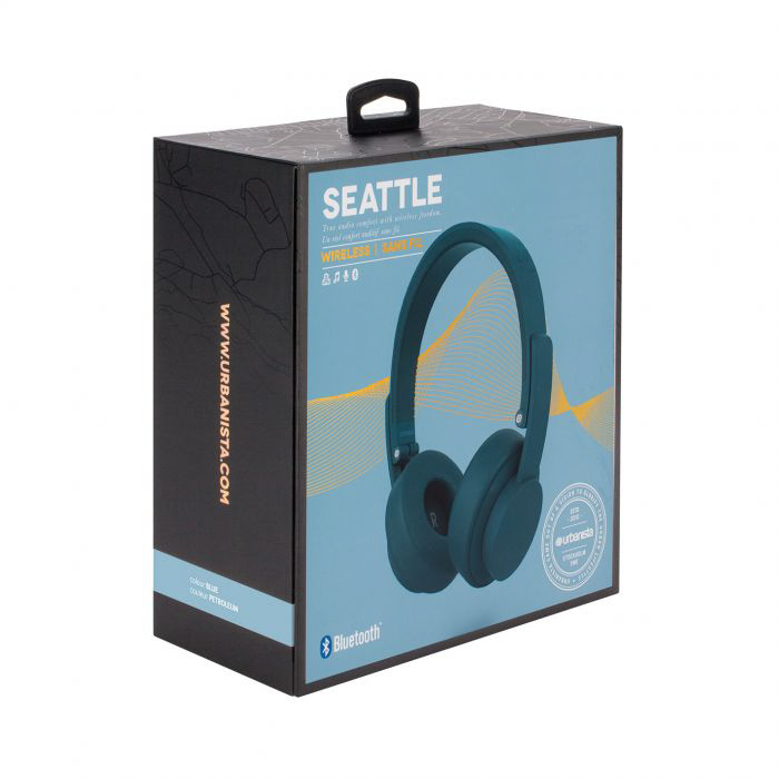 ブルートゥースヘッドホン Seattle 1033708 Blue Petroleum ［Bluetooth］