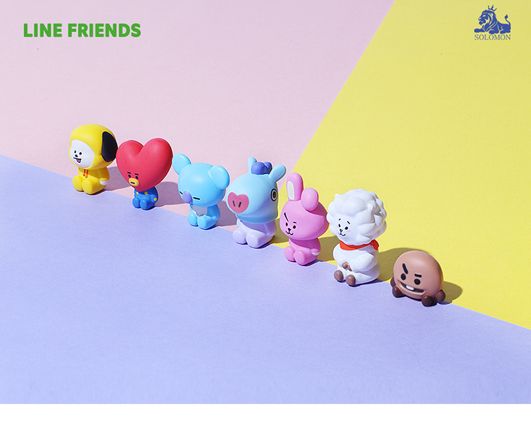BT21 フィギュア BT21 x Kidrobot Limited Edition Collectible Figures and