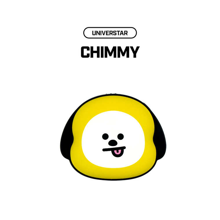 RHW-BT21-CM モバイルバッテリー 充電式カイロ BT21 CHIMMY [4000mAh /1ポート /microUSB /充電タイプ]