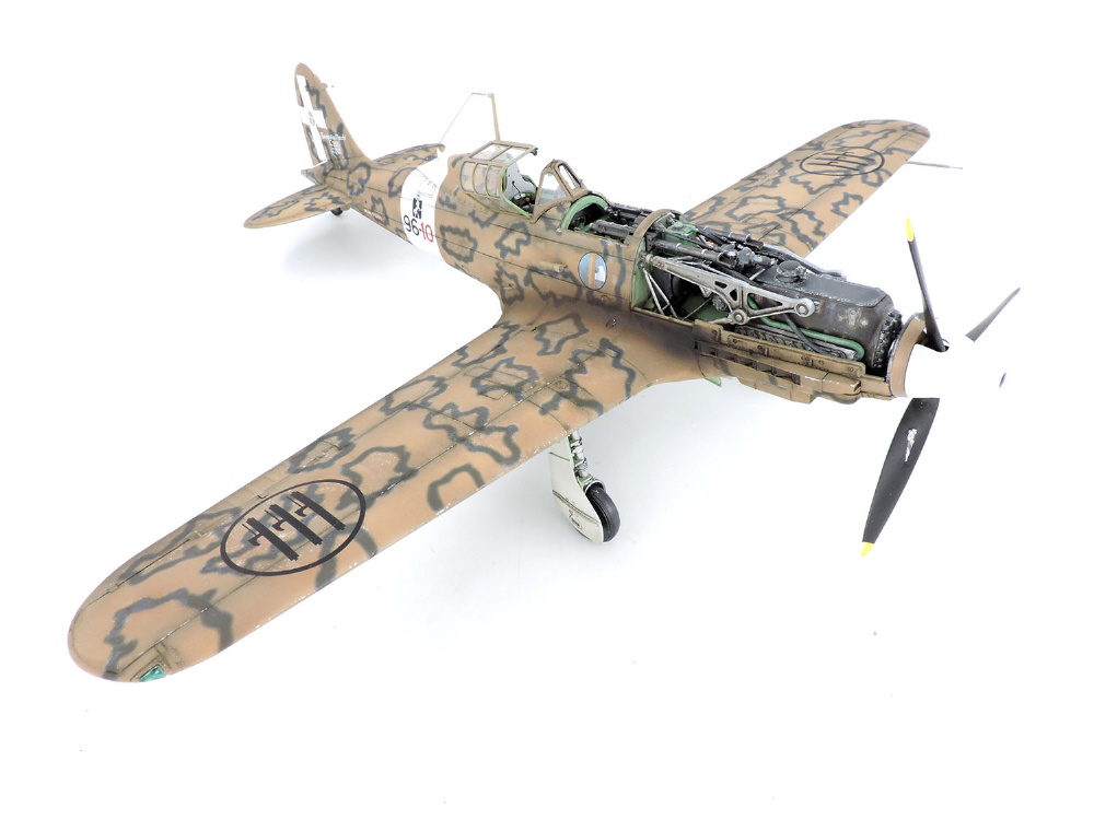 1/32 WW.II イタリア空軍 マッキ MC.202 フォルゴーレ（日本語対訳補足