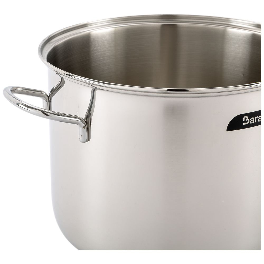 イタリア製Barazzoni 24cm ストックポット Amazon｜Barazzoni 蓋付 ストックポット 24cm CHEF LINE ステンレス