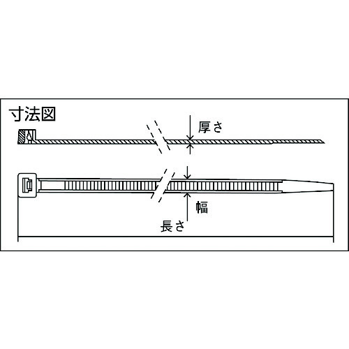 SapiSelco セルフィット 難燃性ケーブルタイ 7.5mm×540mm 最 SEL.EC2.437R (1袋100本)