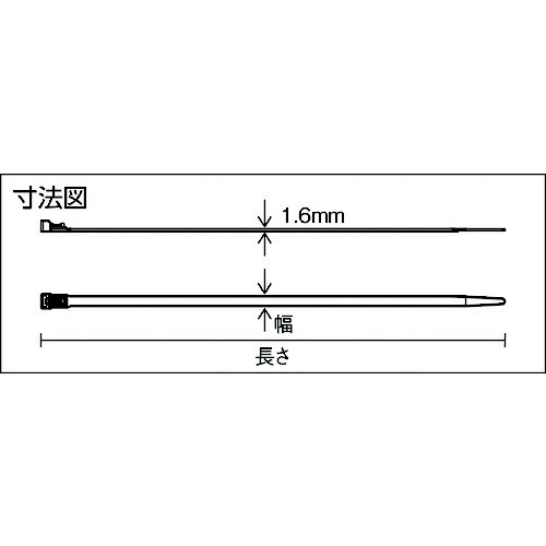 ＳａｐｉＳｅｌｃｏ 金属センサー感知可能リリースケーブルタイ ７