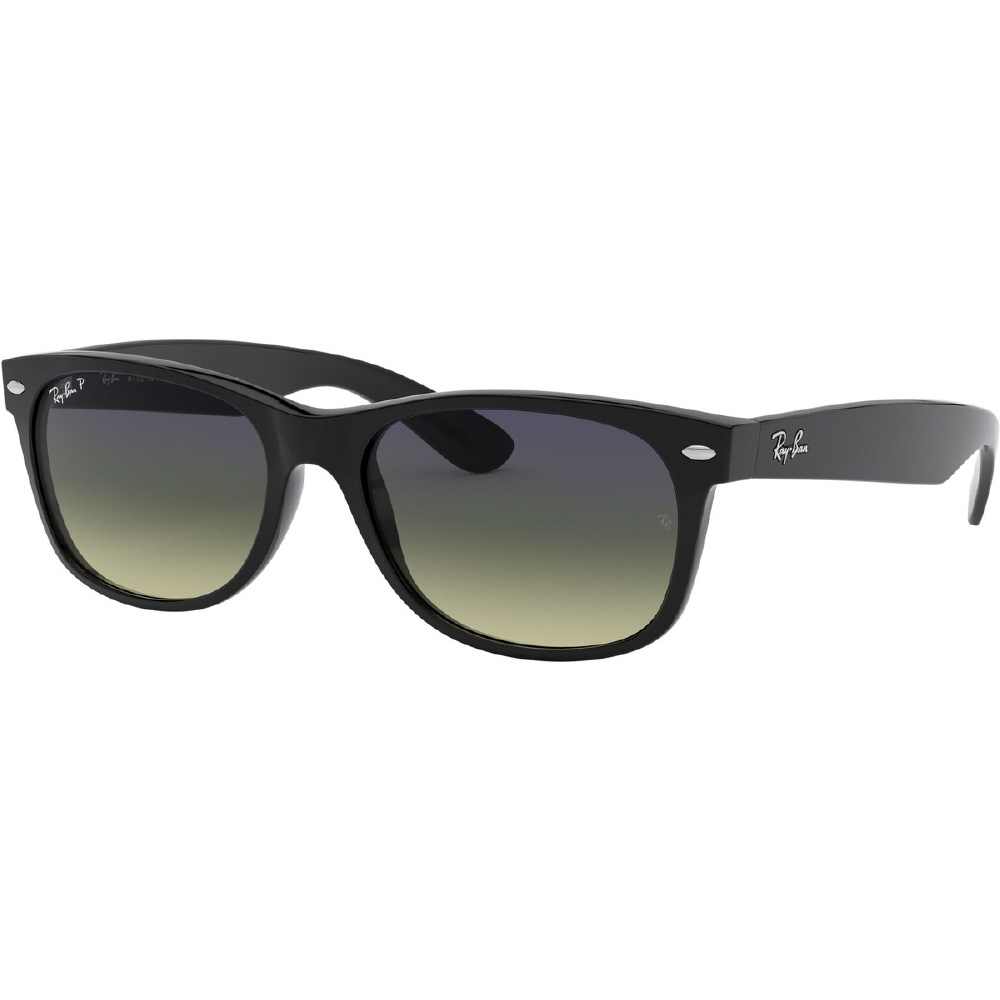 NEW WAYFARER RB2132F 901/76 52mm ブラック/ポラライズドブルー