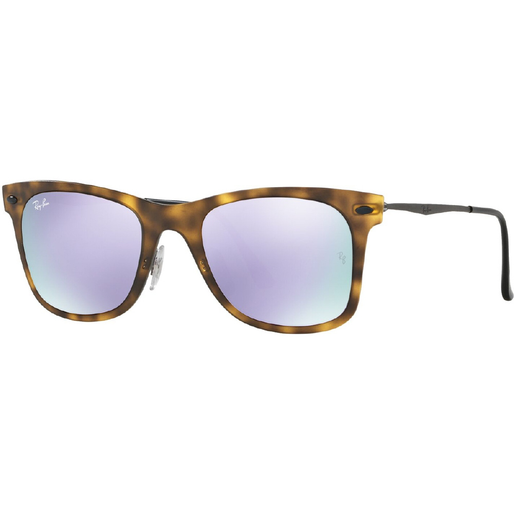 WAYFARER LIGHT RAY RB4210 62444V 50mm マットハバナ/ダークグリーン