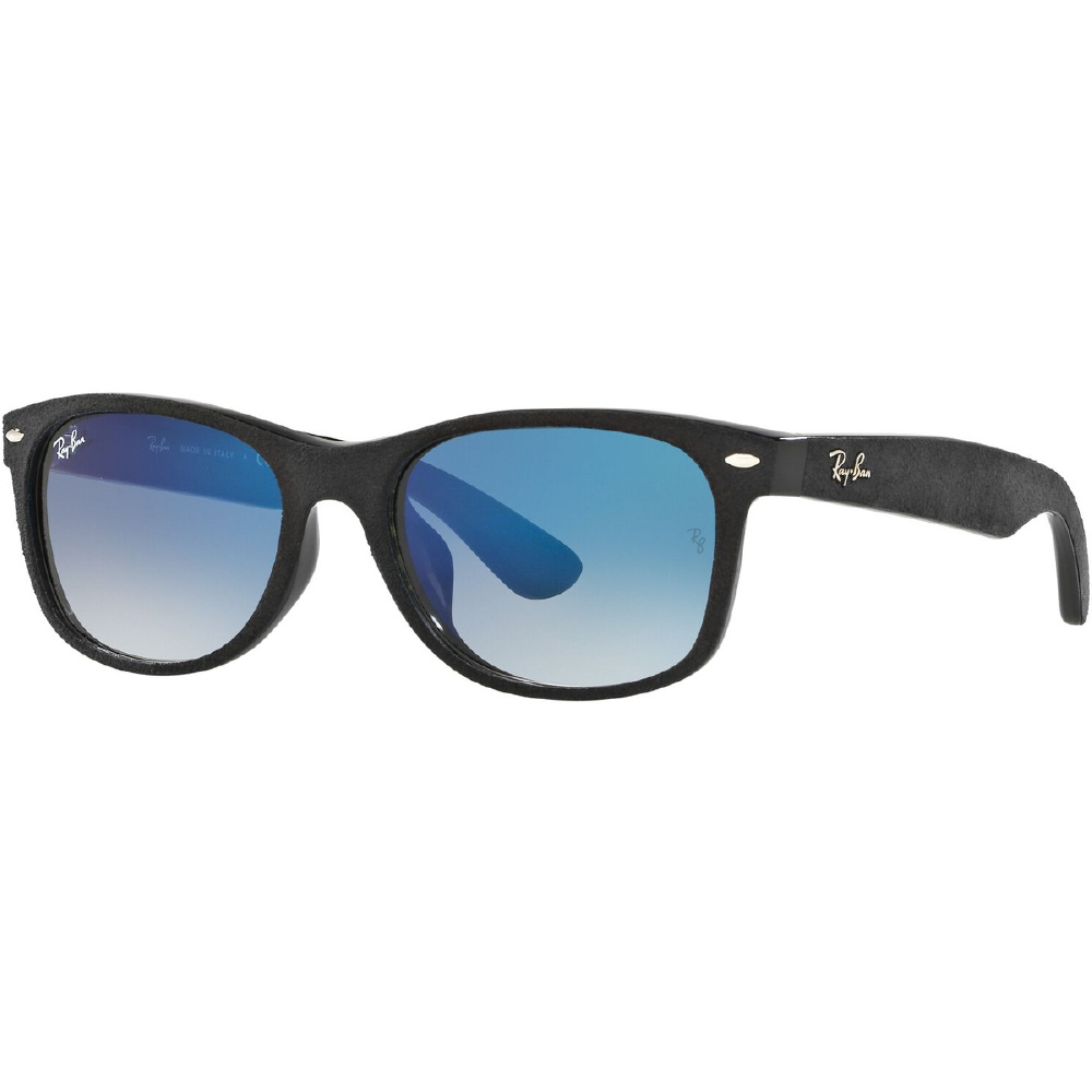 NEW WAYFARER RB2132F 62423F 55mm ブラックアルカンターラオンBK
