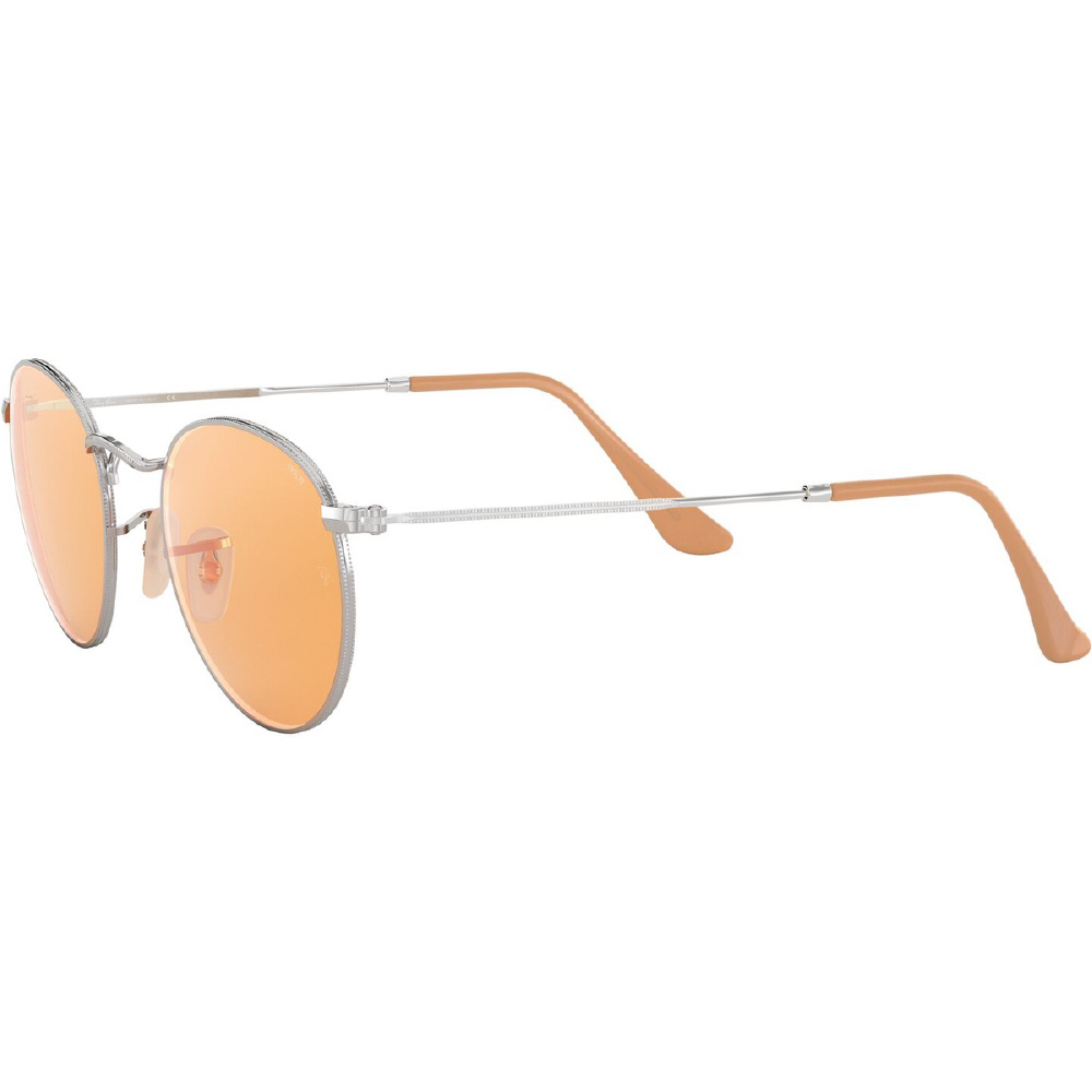 ROUND METAL RB3447 9065V9 53mm シルバー/エヴォルヴ オレンジ