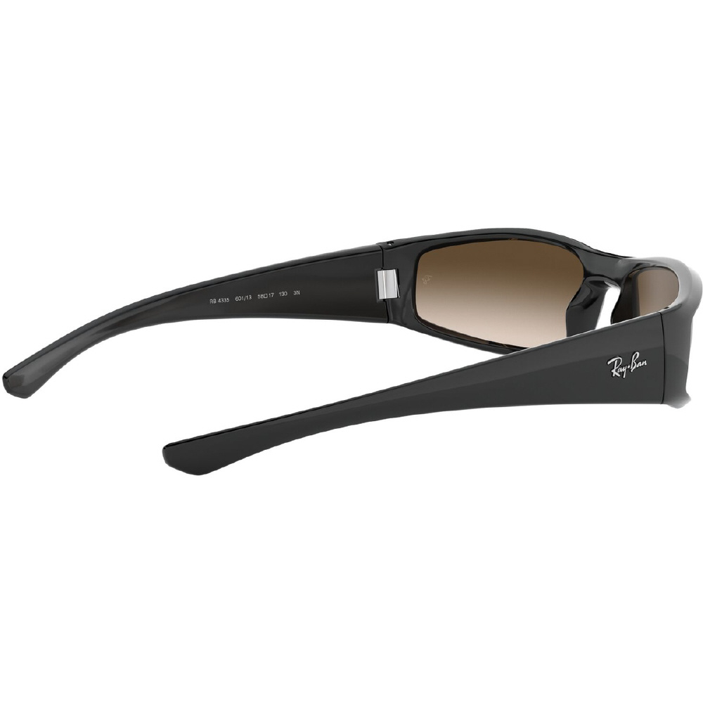 Ray-Ban RB4335 サングラス RB4335 Sunglasses in Black and G-15 Green - RB4335 | Ray-Ban® US