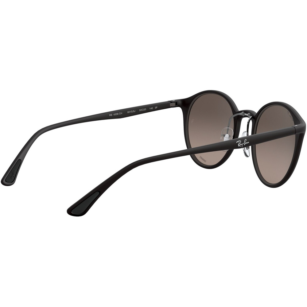 RB4336CH 601S5J 50mm マットブラック/ポラライズドグレーミラー