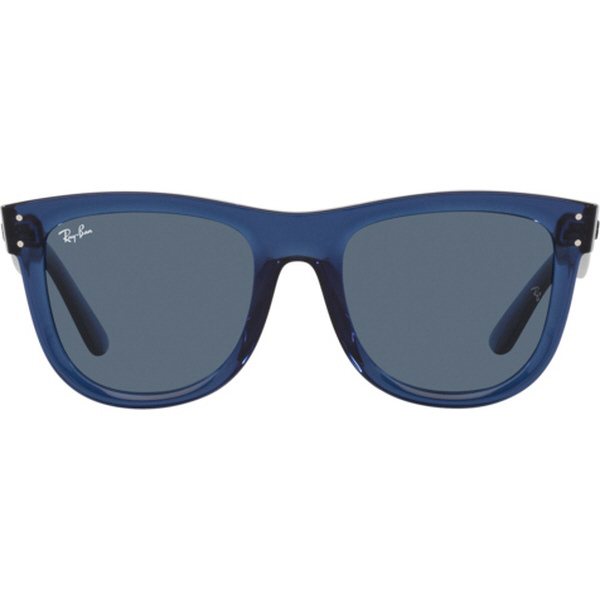 WAYFARER REVERSE RBR0502S 67083A 53mm ポリッシュ透明ネイビーブルー