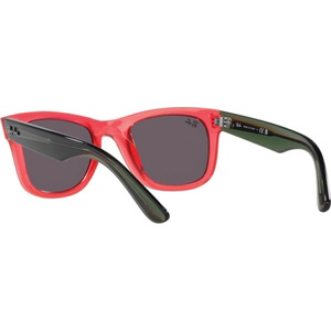 WAYFARER REVERSE RBR0502S 67132O 50mm トランスペアレントレッド