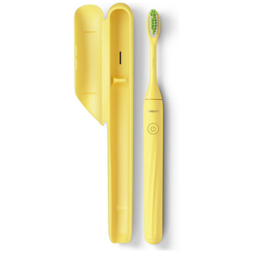 乾電池式電動歯ブラシ　Philips One By Sonicare マンゴー Philips One By Sonicare マンゴー  HY1100/32 ［ソニッケアー］