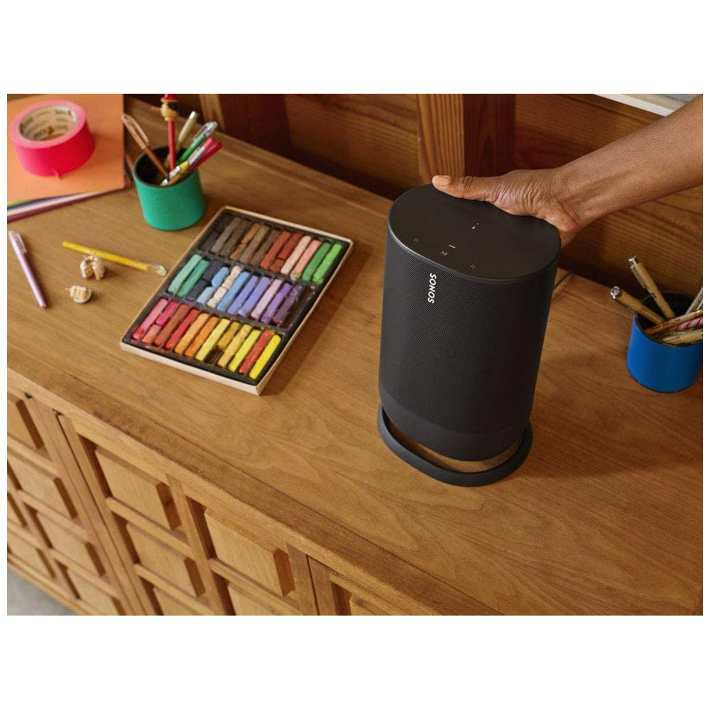 ☆ 未開封品 Sonos Move MOVE1JP1BLK ポータブルスピーカー Amazon.co.jp: Sonos Move 【VGP2024 Bluetoothスピーカー(5万円