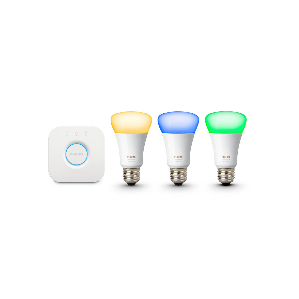 LED電球 カラーグラデーション スターターキット 「Hue（ヒュー