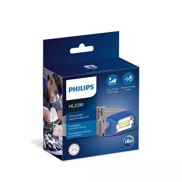 PHILIPS　LPL74X1 ケイタイヘッドライトHL22M 6500K　3個 ケイタイヘッドライト HL22M 6500K モーションセンサー搭載
