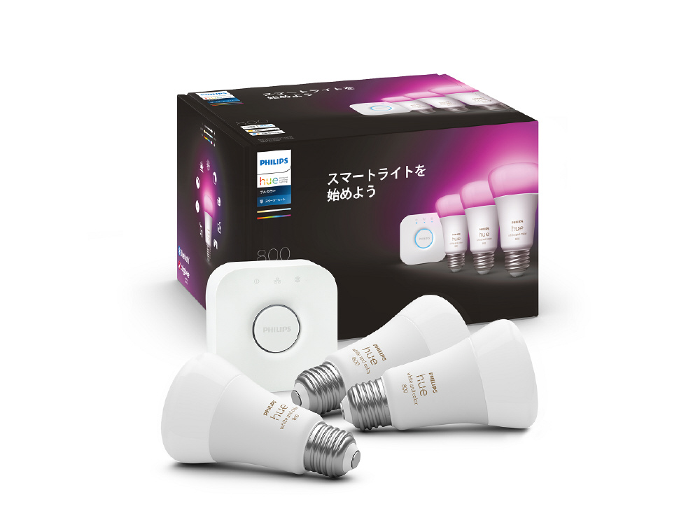 フルカラースターターセット Bluetooth+Zigbee Hue｜の通販は