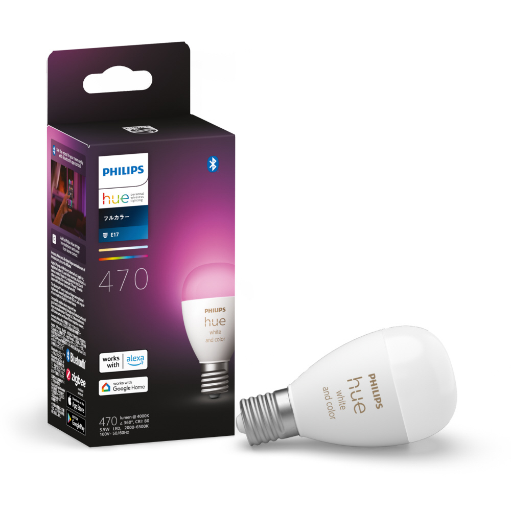 PLH35FC[Philips Hue フルカラーシングル E17 40W 1個] PLH35FC ［E17