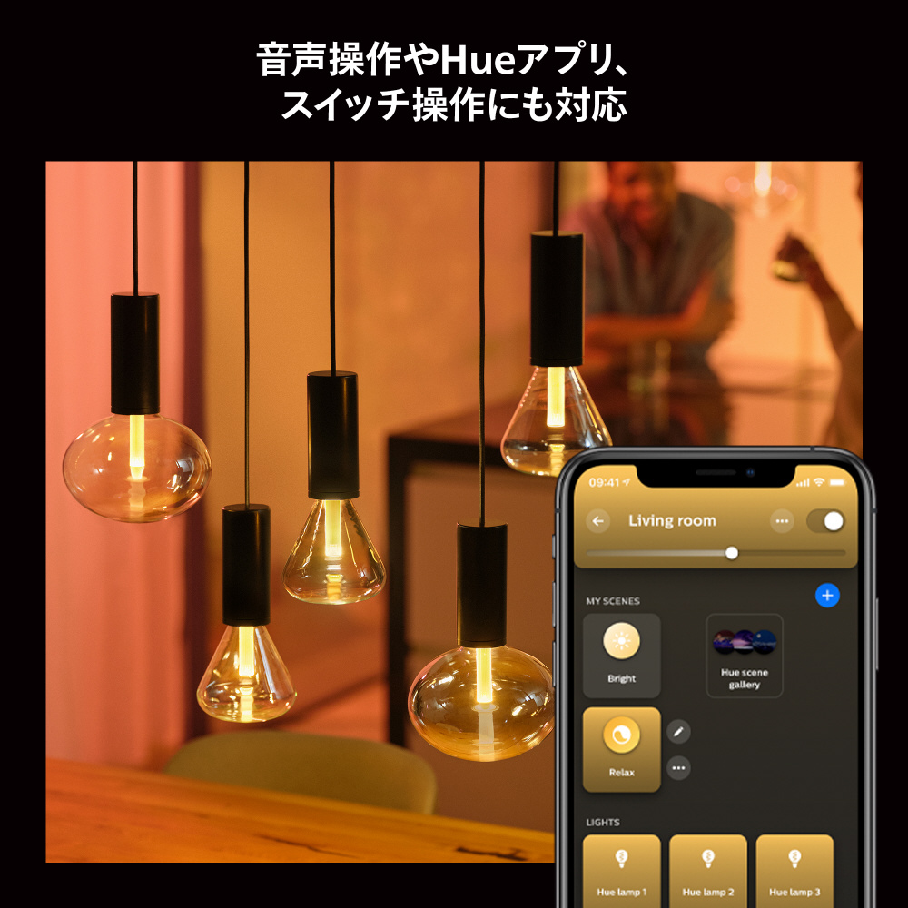ライトガイド G125 Philips Hue PHLG-G12 ［E26 /一般電球形