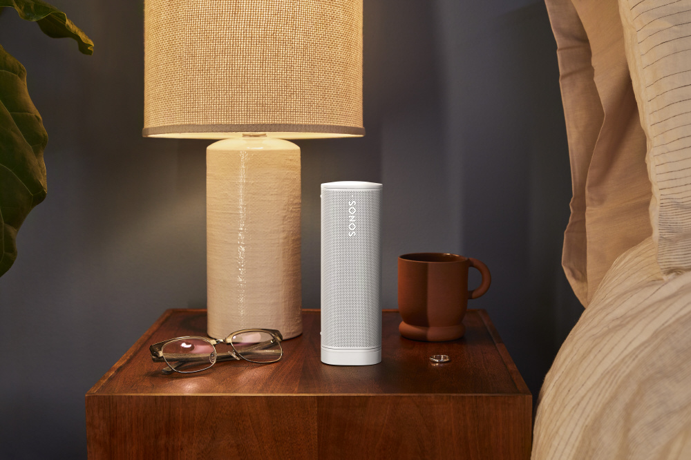 SONOS ROAM ワイヤレススピーカー ホワイト Sonos Roam：防水設計のポータブルスマートスピーカー | Sonos