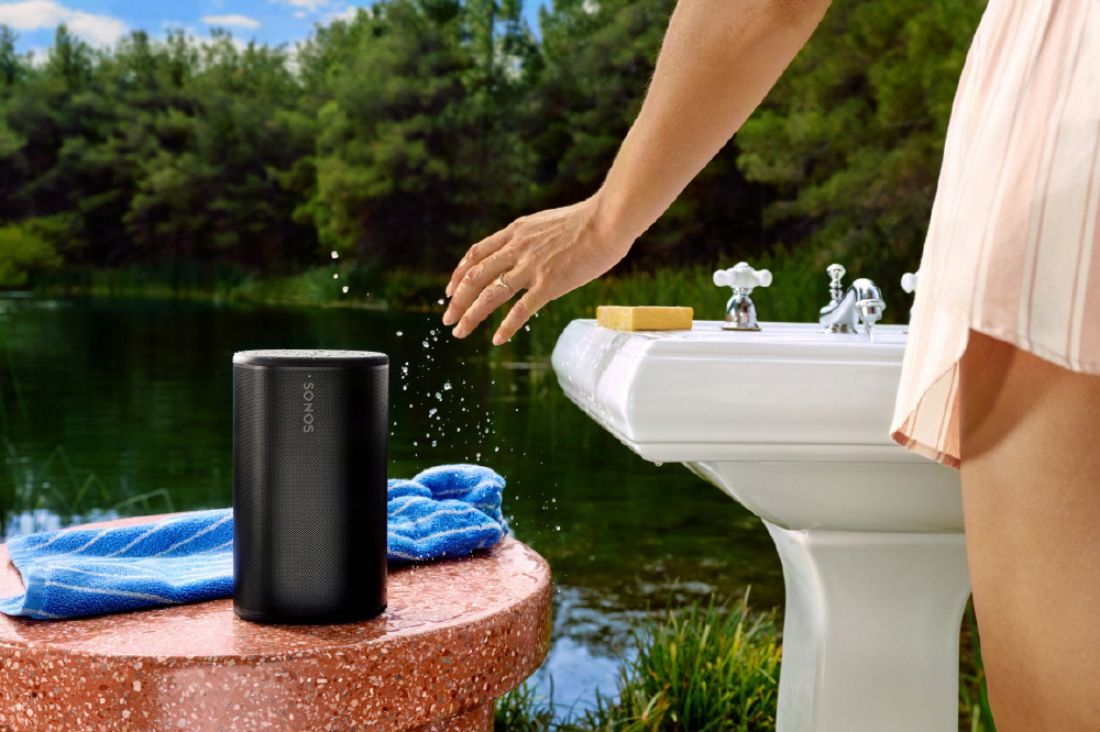 Wi-Fiスピーカー Sonos Play ブラック PLAYPJP1BLK ［防水 /Bluetooth